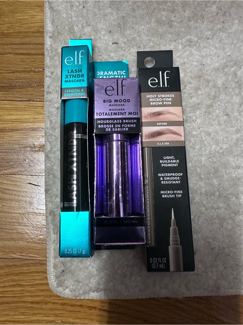 Cosmetics Black Mascara & Brow Pen Set - Black